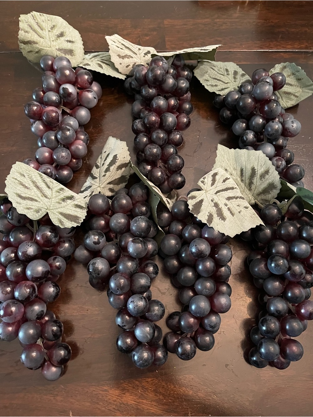 Artificial Purple Grape Cluster